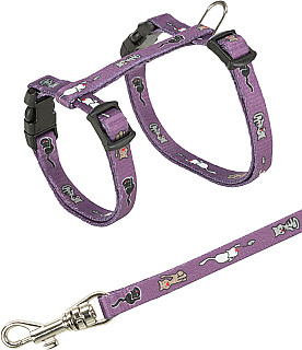 Trixie Junior Harness purple
