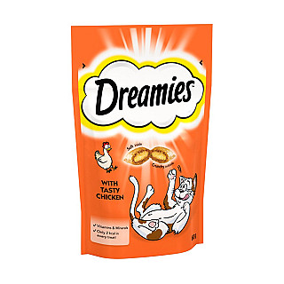 Dreamies بسکویت و مریشک