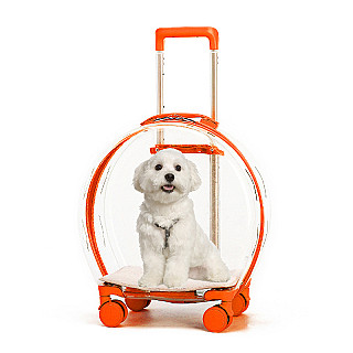 Luxury Airline Approved Trolley - Orange