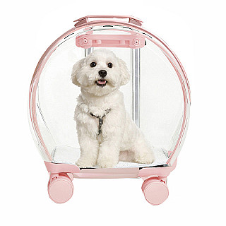 Luxury Airline Approved Trolley - Pink