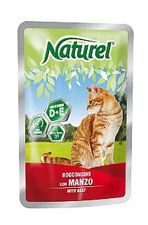 Naturel pouch with beef
