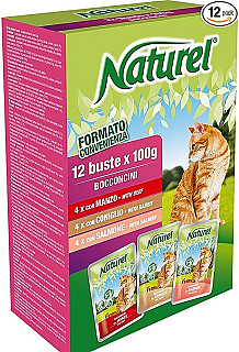 Naturel Multipack with Beef - Rabbit - Salmon