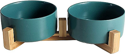 Luxury Ceramic Dual Pet Bowl