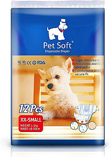 دایبی بۆ مێینە Pet Soft - XXS