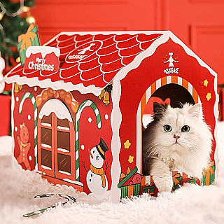 Cardboard Cat House
