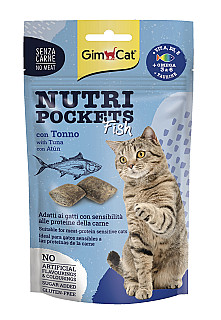Gimcat-Nutri pockets Fish with Tuna