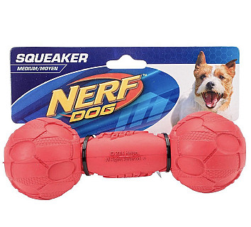 Nerf Barbell Chew Toy