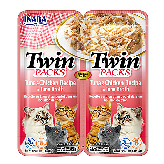 Inaba Twin Packs - Chicken & Tuna