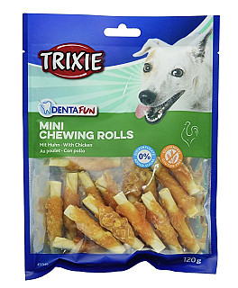 Trixie chicken chewing