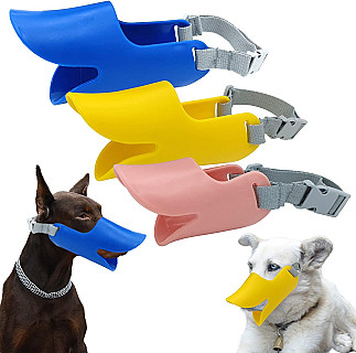 Silicone Dog Muzzle - M