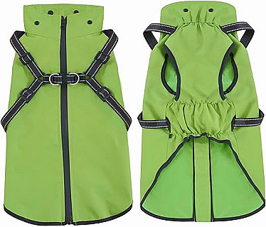 Dog Waterproof Coat Vest Rainwear