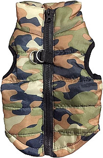 Pet Puffer Zipper Vest