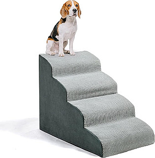 High Density Foam Dog Ramp Pet Stairs 4