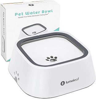 LumoLeaf Anti Slip Dog Water Bowl