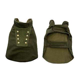 Dog jacket blazer green S