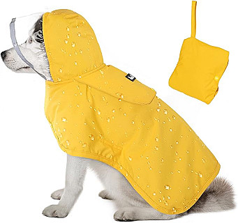Eyein Raincoat for Dogs, Waterproof M