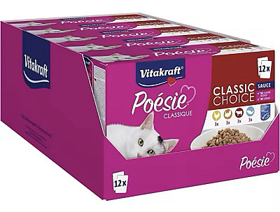 Vitakraft poésie Classique choice Sauce Mega pack