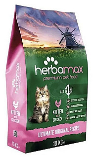 HerbaMax Premium  خواردنی پشیلە بچووک بەتامی مریشك