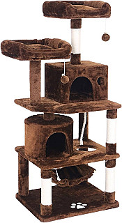 Multi-Level Cat Tree Tower Brown -Model T11