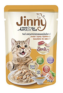 Jinny Tuna in Gravy Topping Salmon