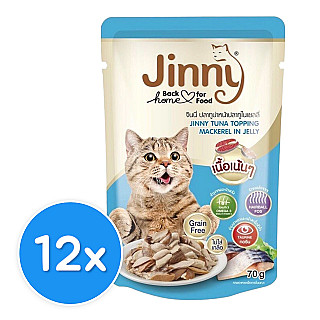 Jinny Tuna in Jelly Topping Mackerel