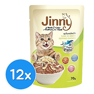 Jinny Tuna in Gravy Topping Chicken