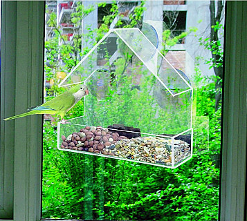 Redwood bird Feeder