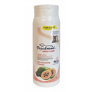 Vegebrand Papaya Flavor Dry cleaning powder for cat