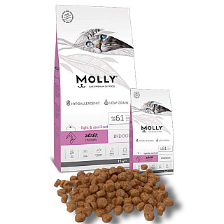 Molly Adult light Sterilised مریشك openbag