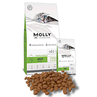 Molly adult light sterilised سەلمۆن openbag