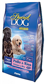 Special Dog Puppy & Junior لەگەڵ مریشک و برنج