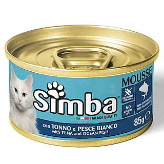 Simba Mousse with Tuna and Ocean Fish