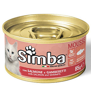 Simba Mousse with Salmon and Shrimps