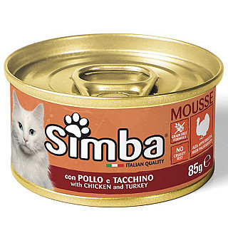 Simba Mousse with Chicken and Turkey