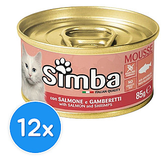 Simba Mousse with Salmon and Shrimps