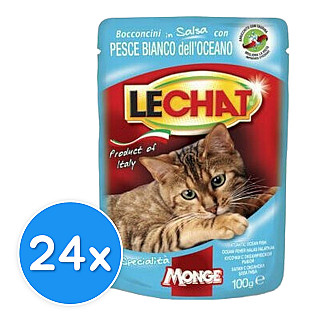 LeChat Pouches Chunkies with Atlantic Ocean Fish