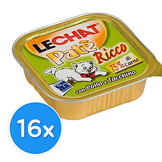 LeChat Adult Paté Ricco with Chicken and Turkey