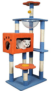 Cat Scratching Tree