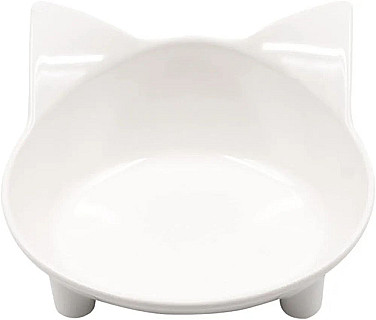 SKRTUAN Plastic Cat Bowls