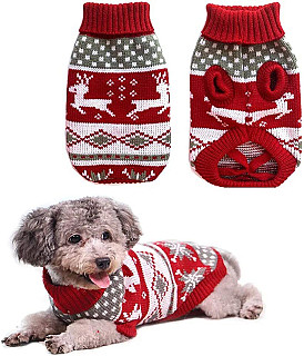 Dog & Cat Christmas Sweater