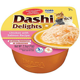 Dashi Delights مریشک  و سەلەمون