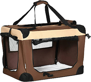 PawHut Folding Pet Carrier Bag