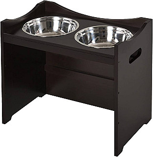 PawHut Dual Bowls