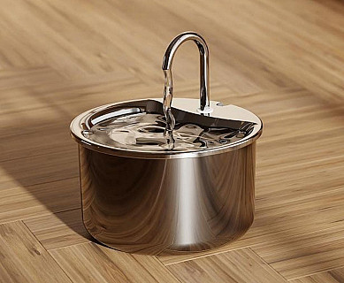 Steel Water Fountain