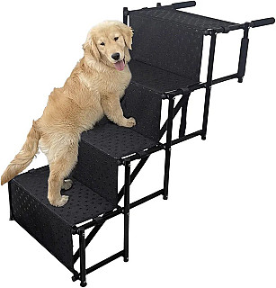 Dog Ramp Car Foldable with Support Plate