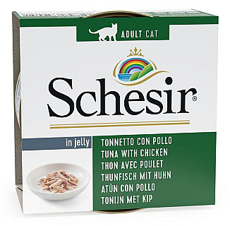 Schesir Tuna With Chicken Fillets in Jelly