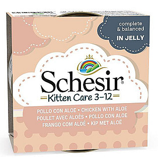 Schesir Kitten Chicken with Aloe in Jelly