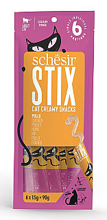 Schesir Stix Cat creamy snack with chicken