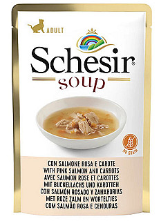 Schesir Pink Salmon & Carrots in Soup