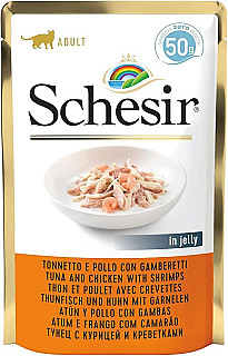 Schesir  Tuna and Chicken with Shrimp in Jelly